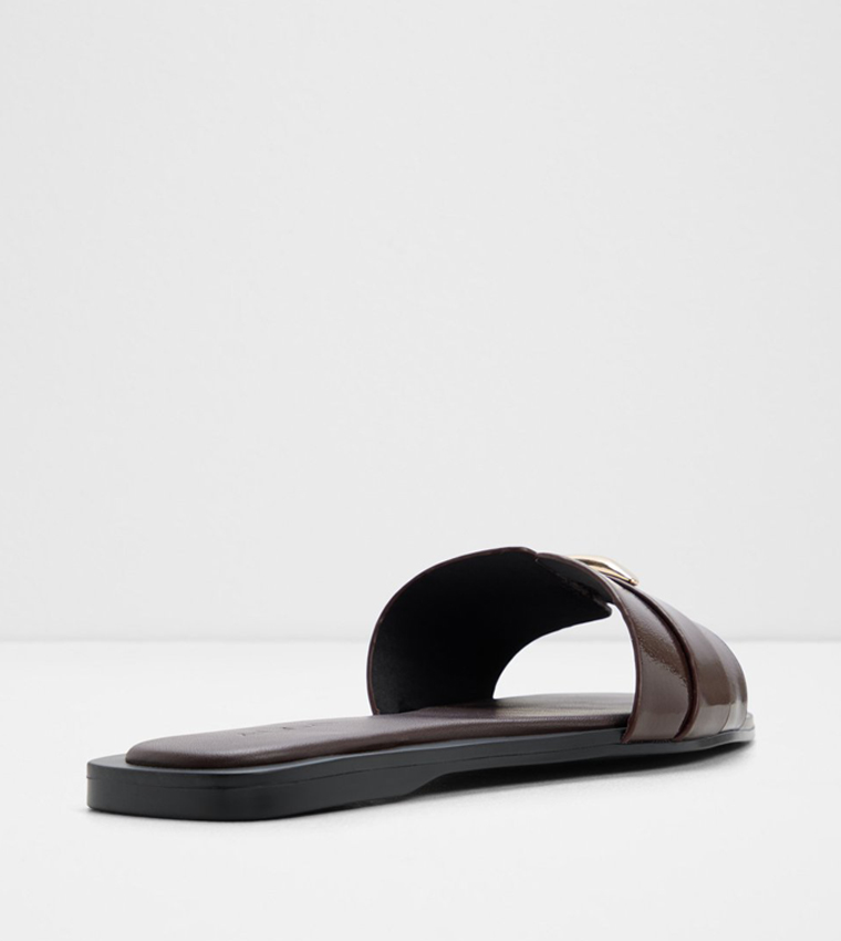 Aldo  Flat Sandals - Brown Flat Sandals