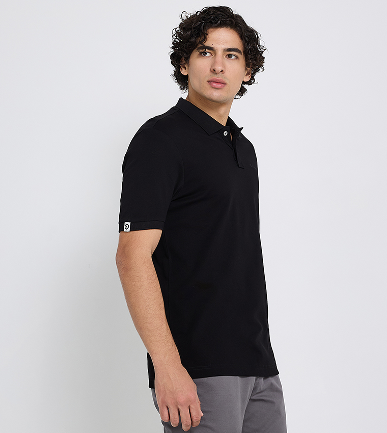 Ben Sherman  Polo T-Shirts - Black Polo T-shirts