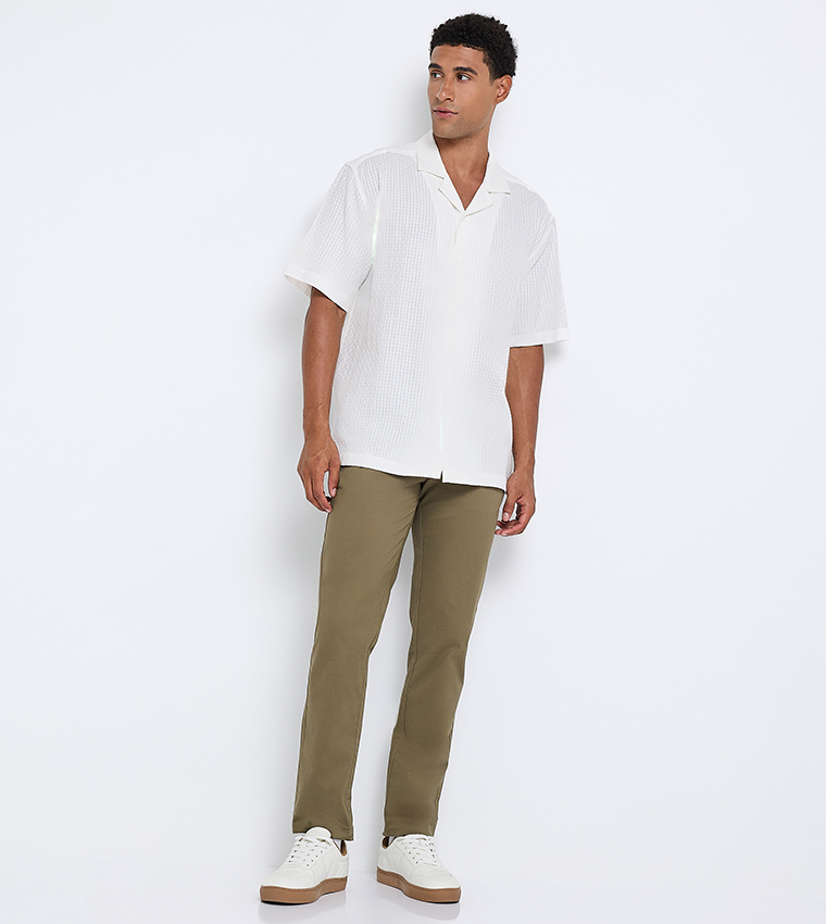 Ben Sherman  Short Sleeves - White Casual Shirts