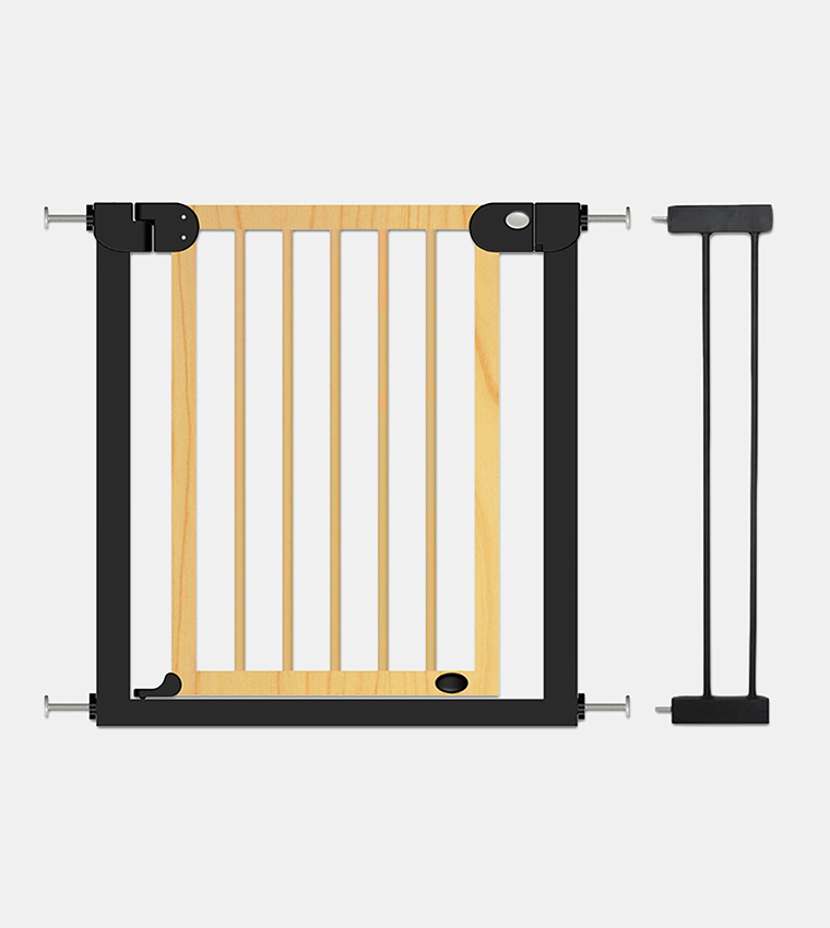 Wooden Safety Gate - Natural Wood, 14cm