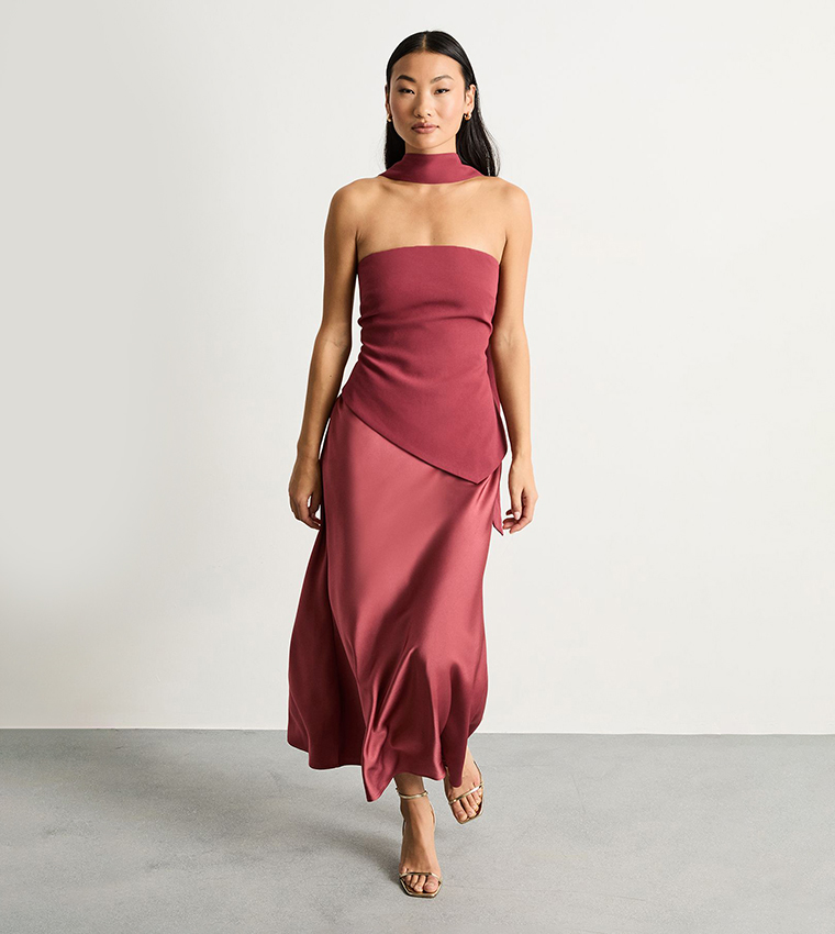knee length dresses for ladies Luxury Pink Havana Dress Hot | Brochu Walker L