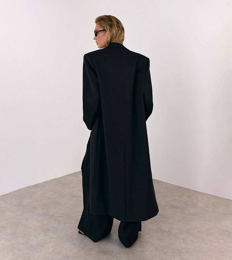 Tailored Duster Longline Coat