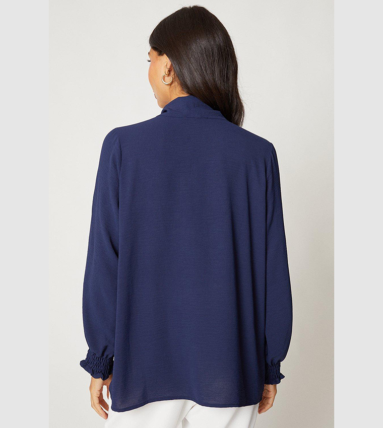 Wallis  Casual Tops - Navy Tops & Blouses