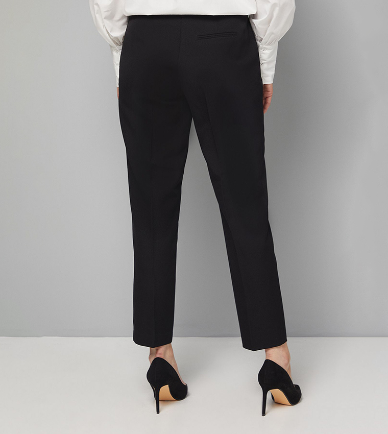 Wallis  Casual Pants - Black Casual Pants