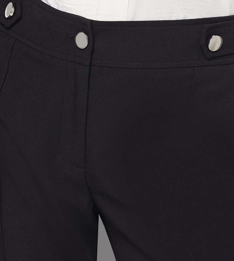 Wallis  Casual Pants - Black Casual Pants