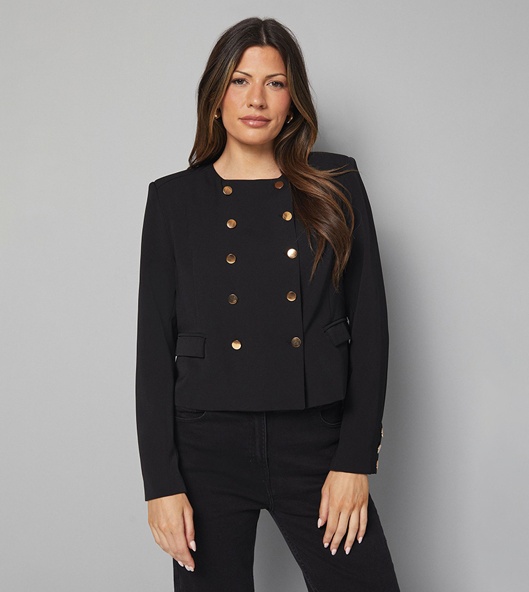 Solid Fit Utility Jacket