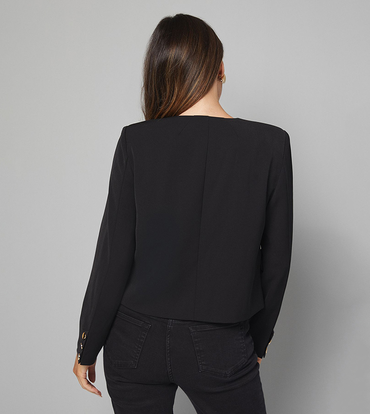 Solid Fit Utility Jacket