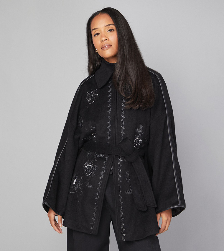 جاكيت كاب مطرز