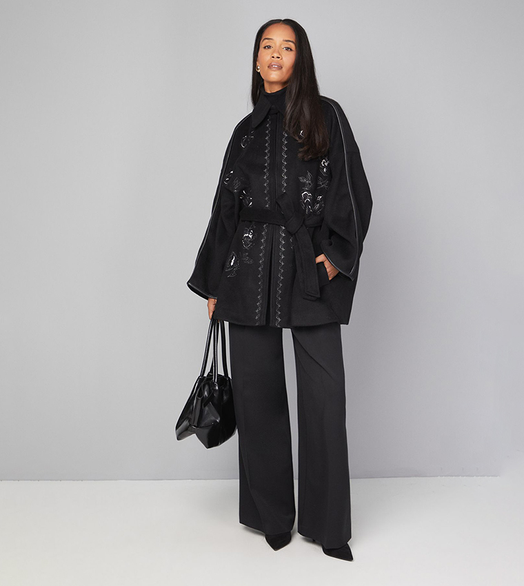 جاكيت كاب مطرز