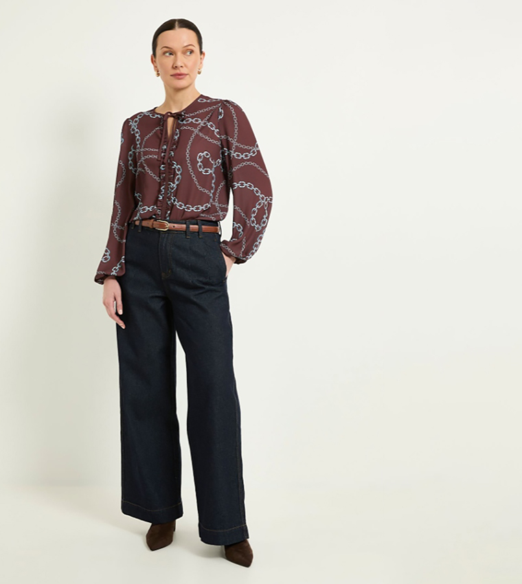 واليس   توبات كاجوال  - بني  Casual Tops