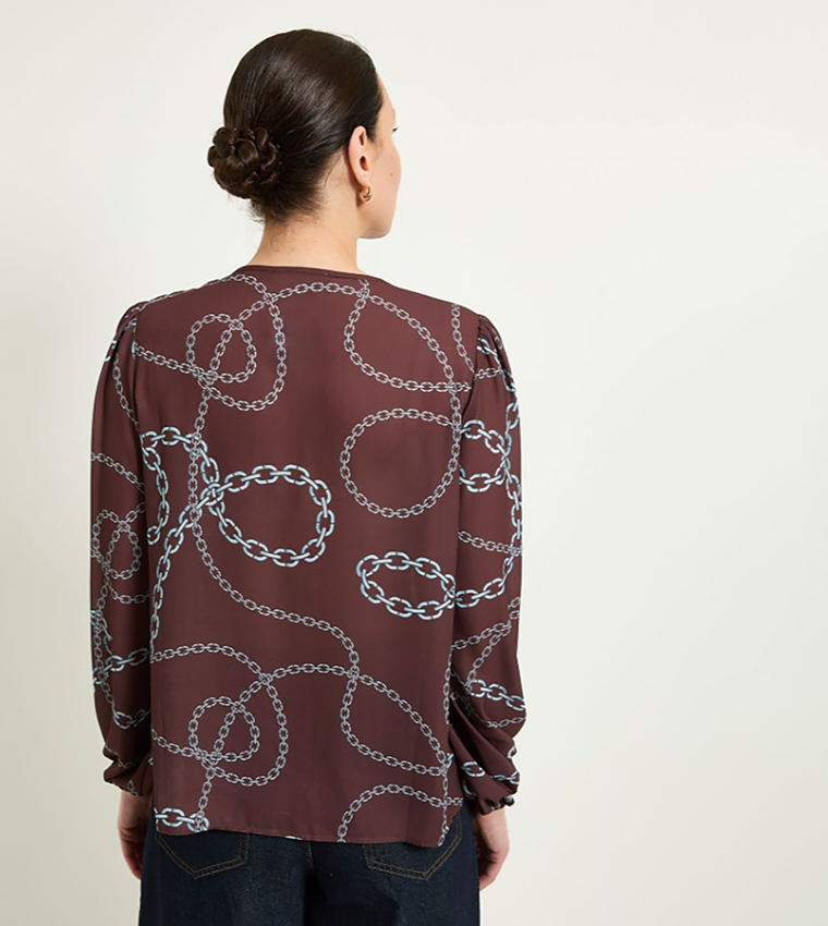واليس   توبات كاجوال  - بني  Casual Tops