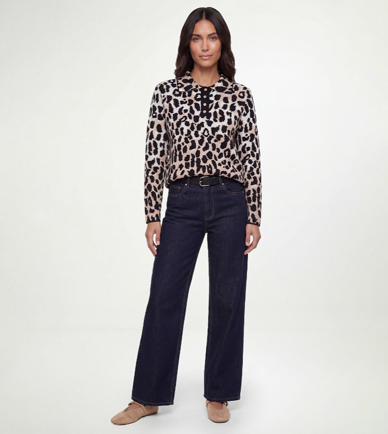 Wallis Washed Straight Fit Jeans
