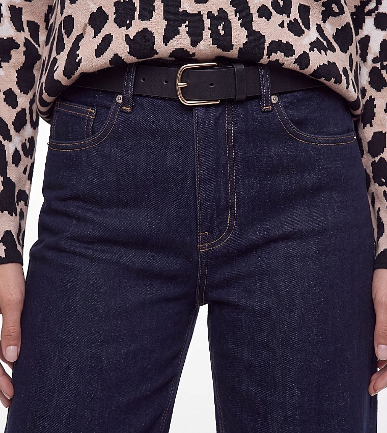Wallis Washed Straight Fit Jeans