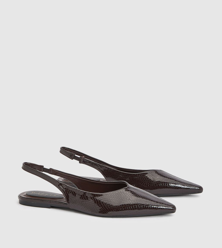 Wallis  Flat Shoes - Brown 