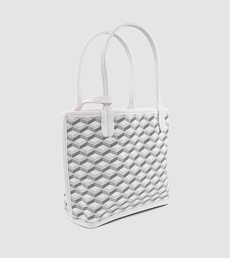 Patterned Tote Bag Set