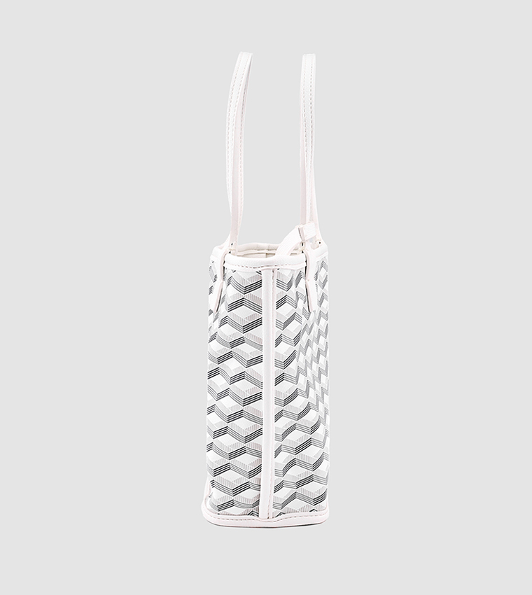 Patterned Tote Bag Set