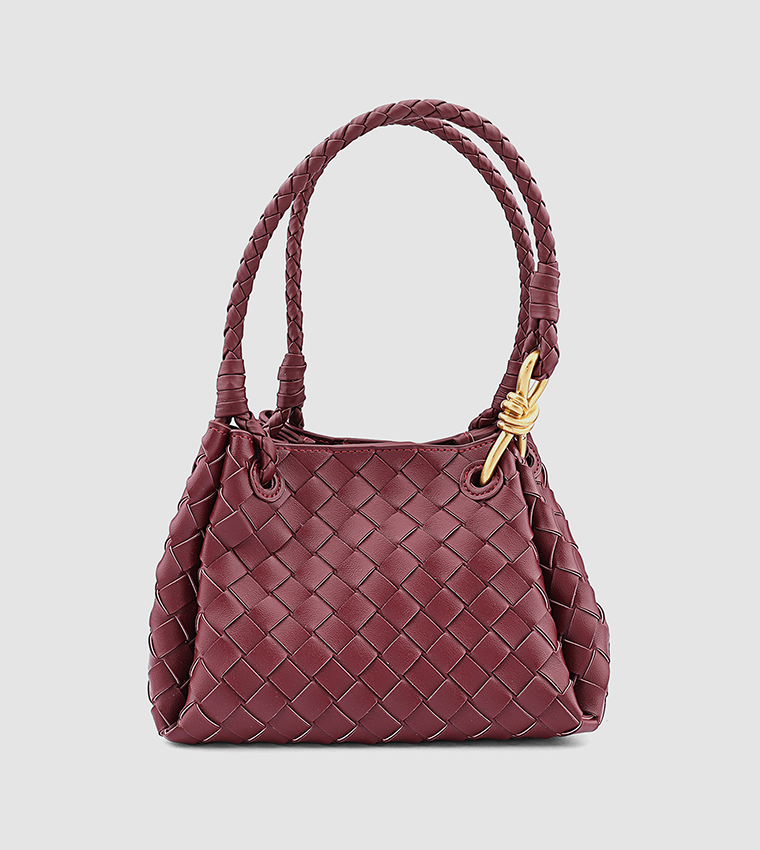 Textured Shoulder Bag