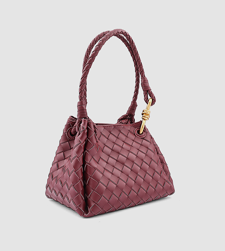 Textured Shoulder Bag