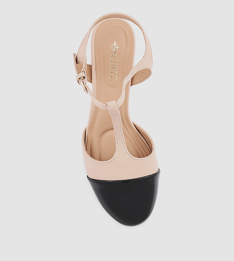 Cuple  Pumps - Beige Pumps