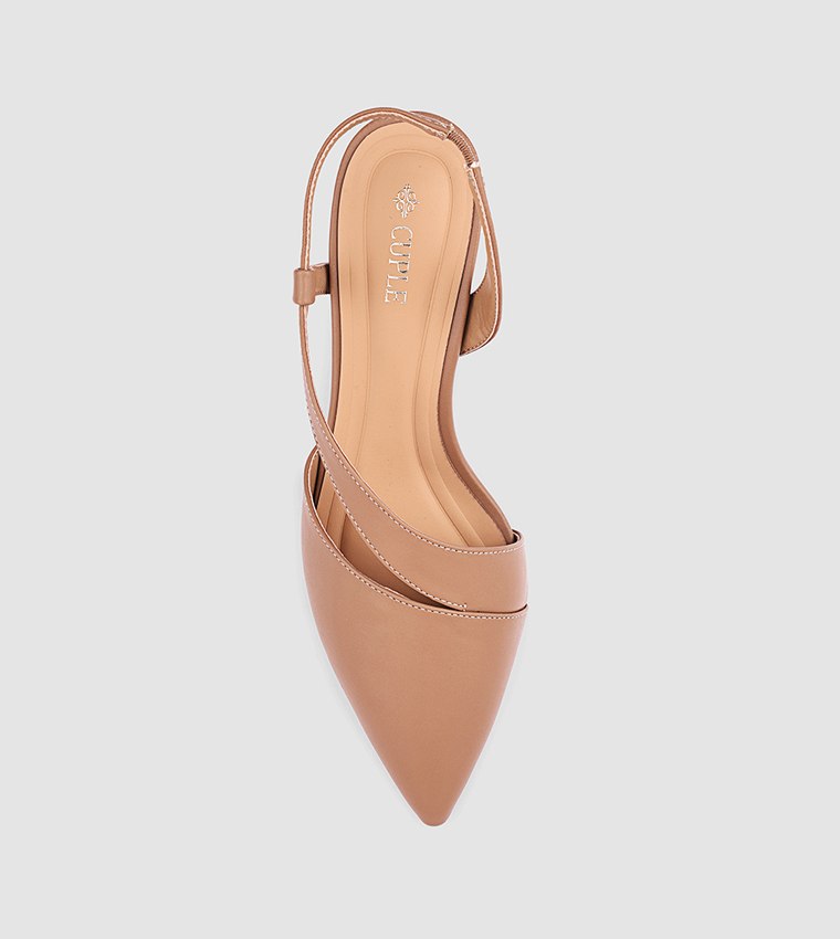 Cuple  Pumps - Beige Pumps