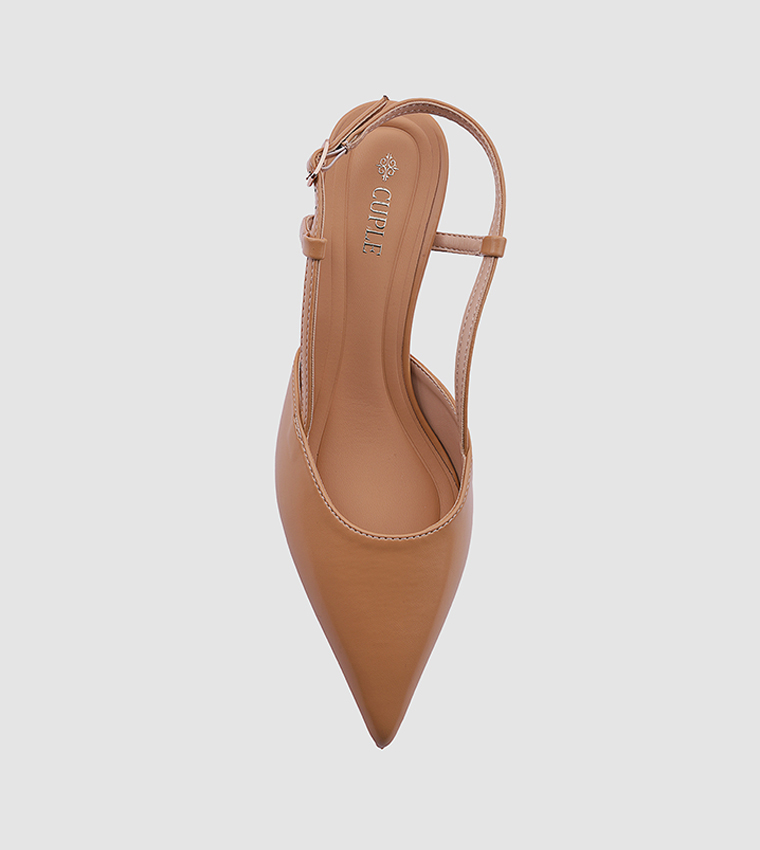 Cuple  Pumps - Beige Pumps