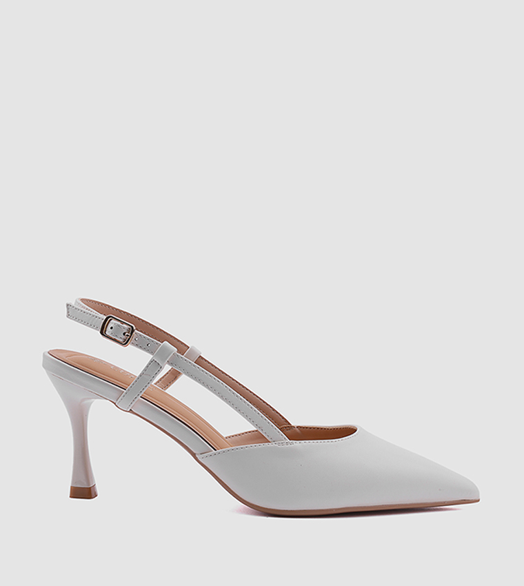 Cuple  Pumps - Off White Pumps