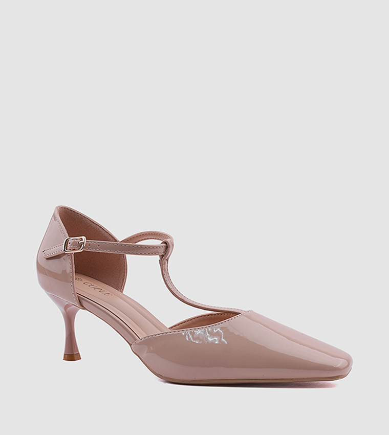 Cuple  Pumps - Nude Pumps