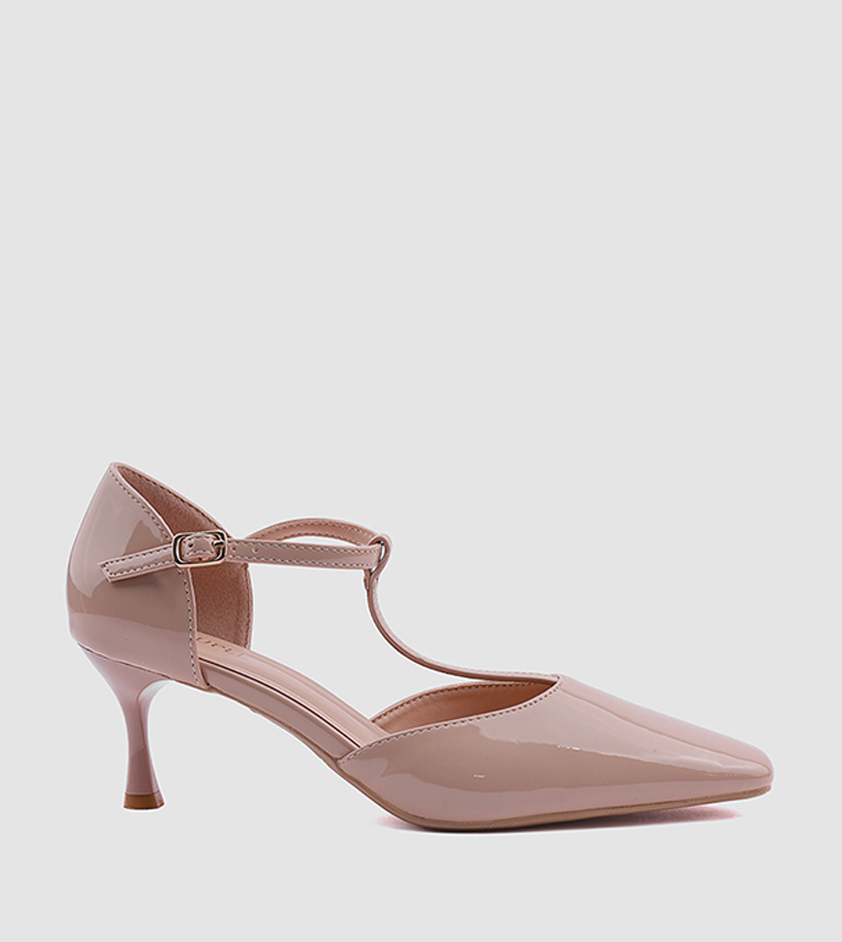 Cuple  Pumps - Nude Pumps