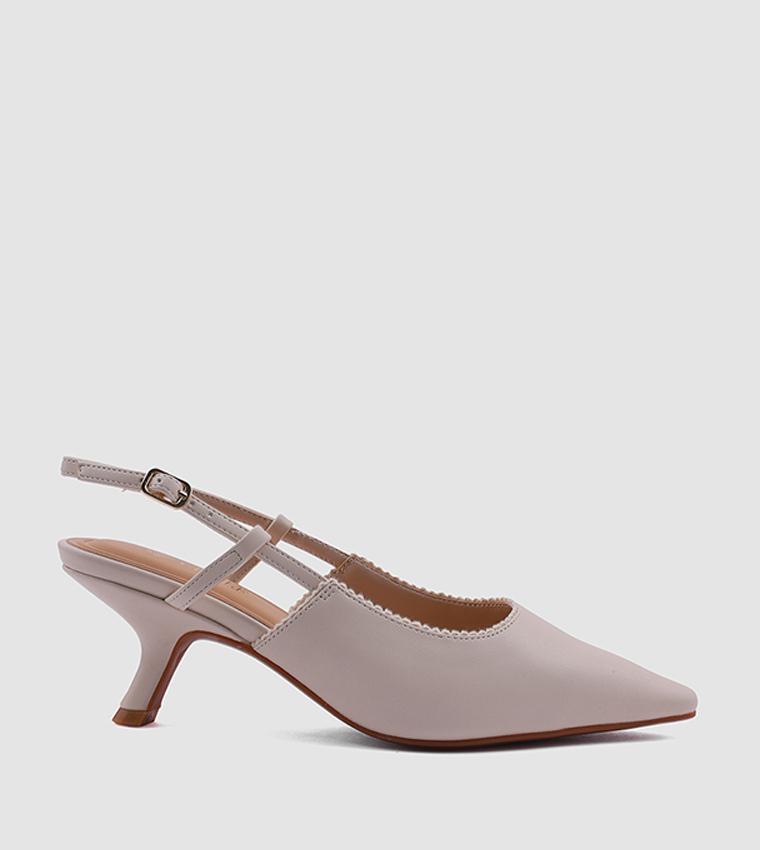 Cuple  Pumps - Beige Pumps