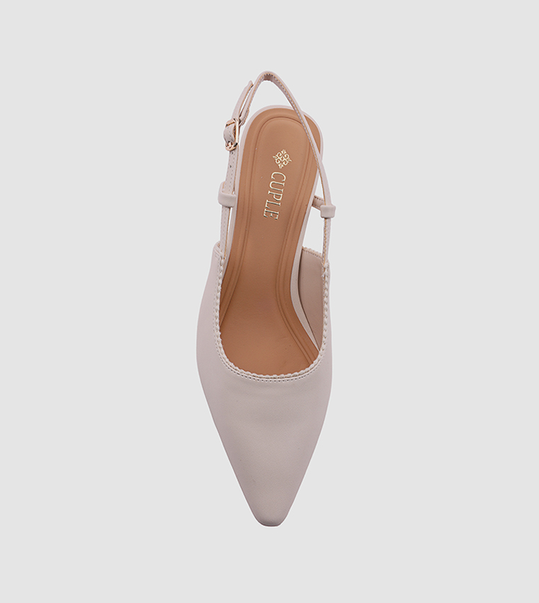 Cuple  Pumps - Beige Pumps