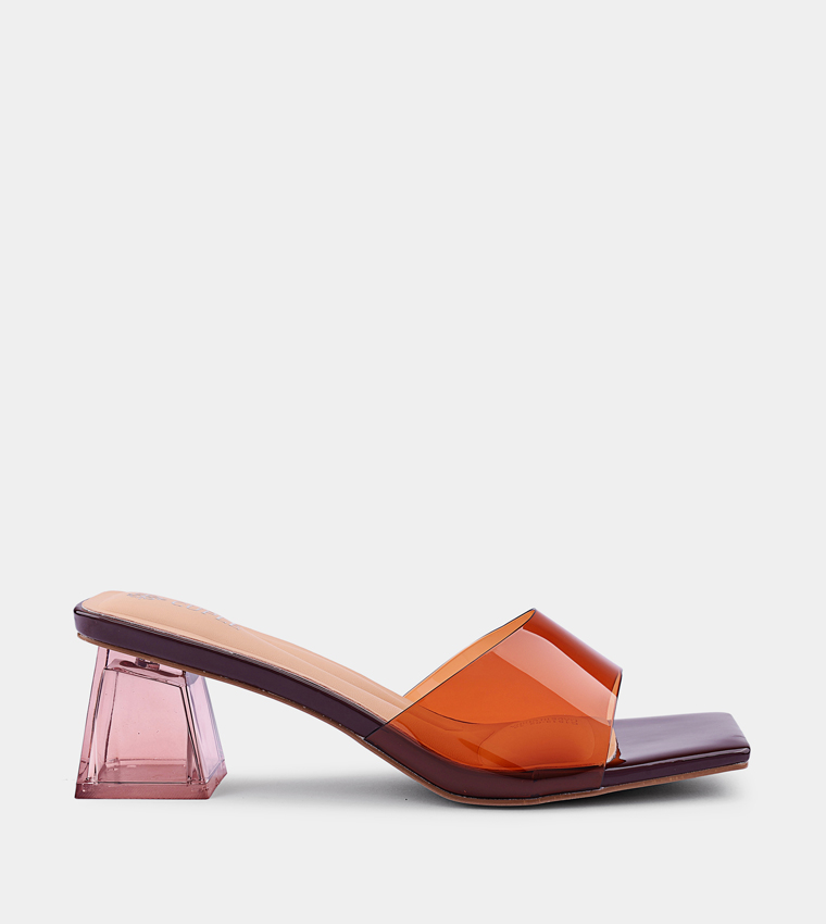 Cuple  Heels - Brown Heels