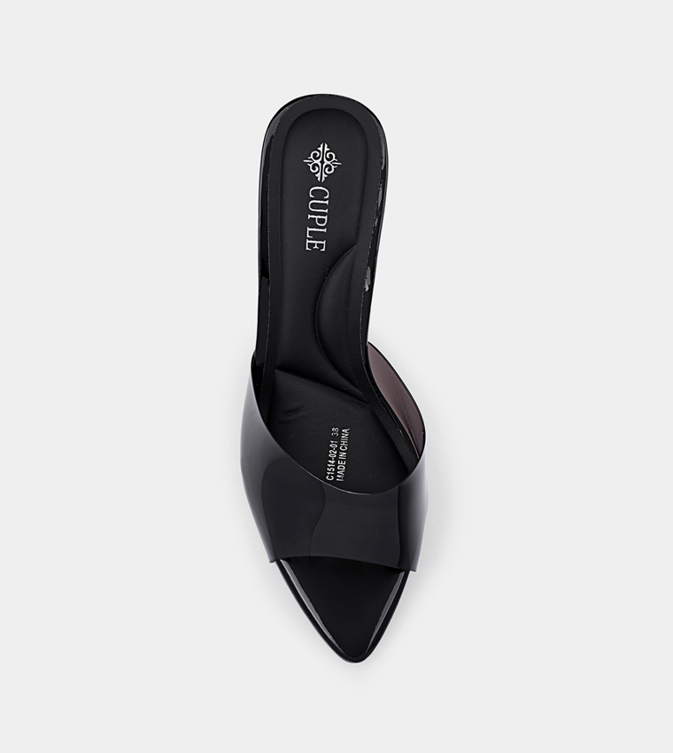 Cuple  Heels - Black Heels