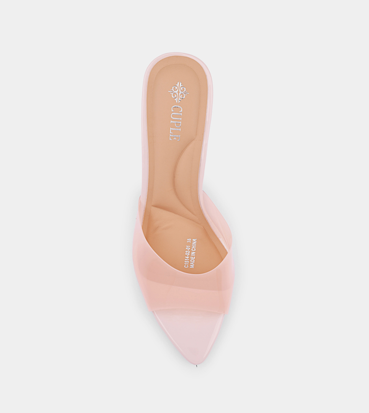 Cuple  Heels - Pink Heels