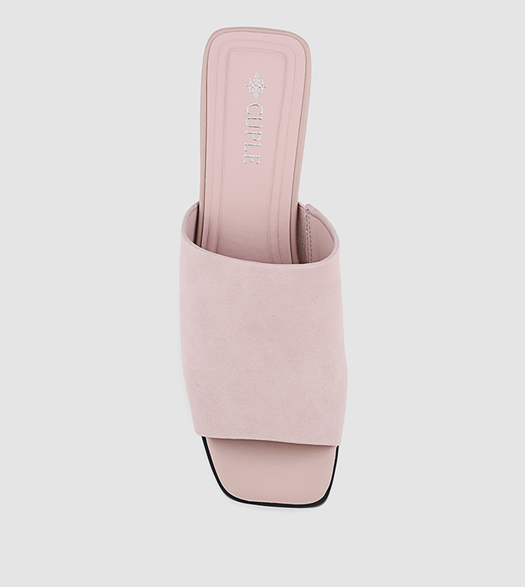Cuple  Heels - Nude Heels