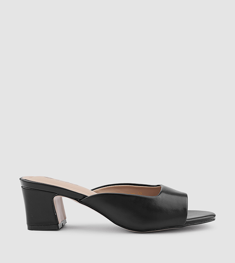 Open Toe Block Heel Sandals