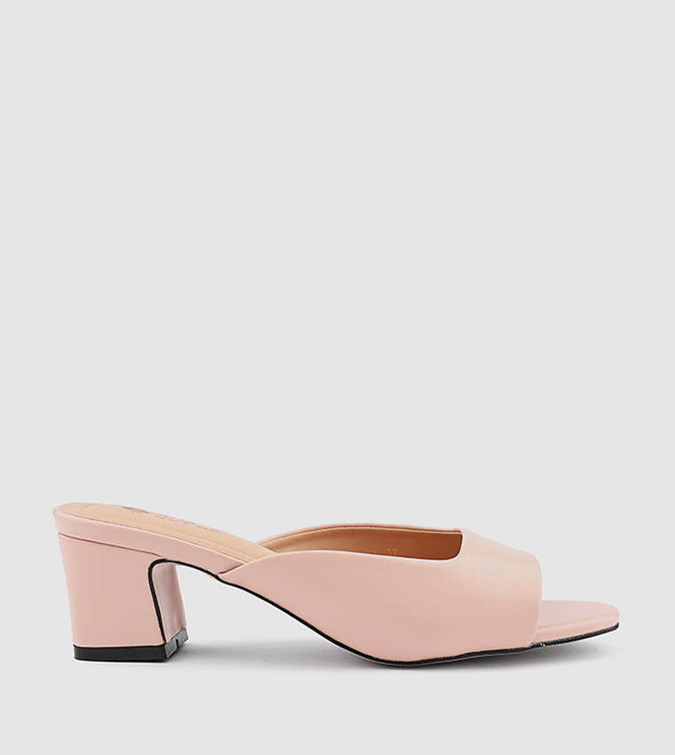 Cuple  Heels - Nude Heels