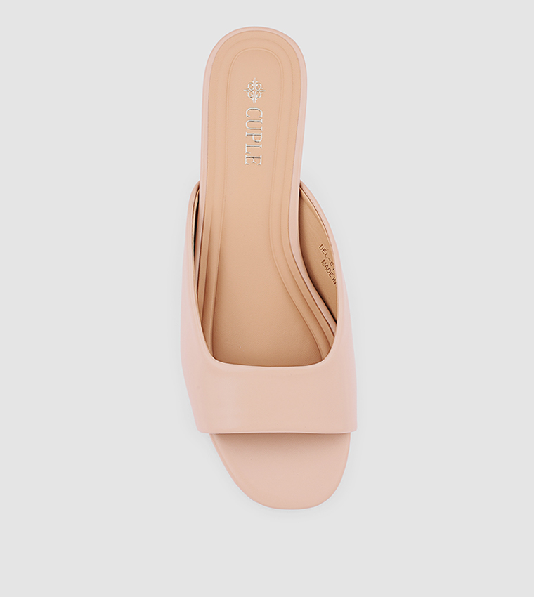 Cuple  Heels - Nude Heels