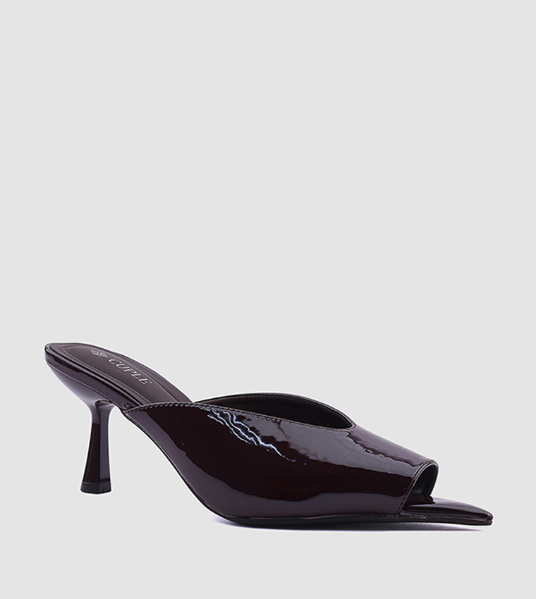 Cuple  Heels - COFFEE Heels