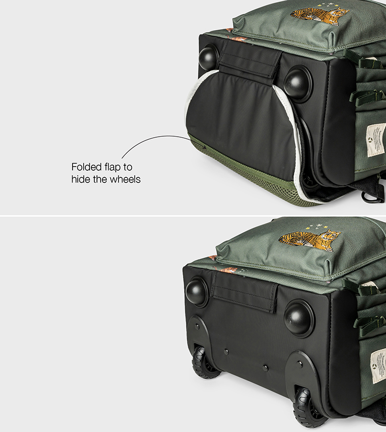 Front Pocket Trolley Bag - Tiger