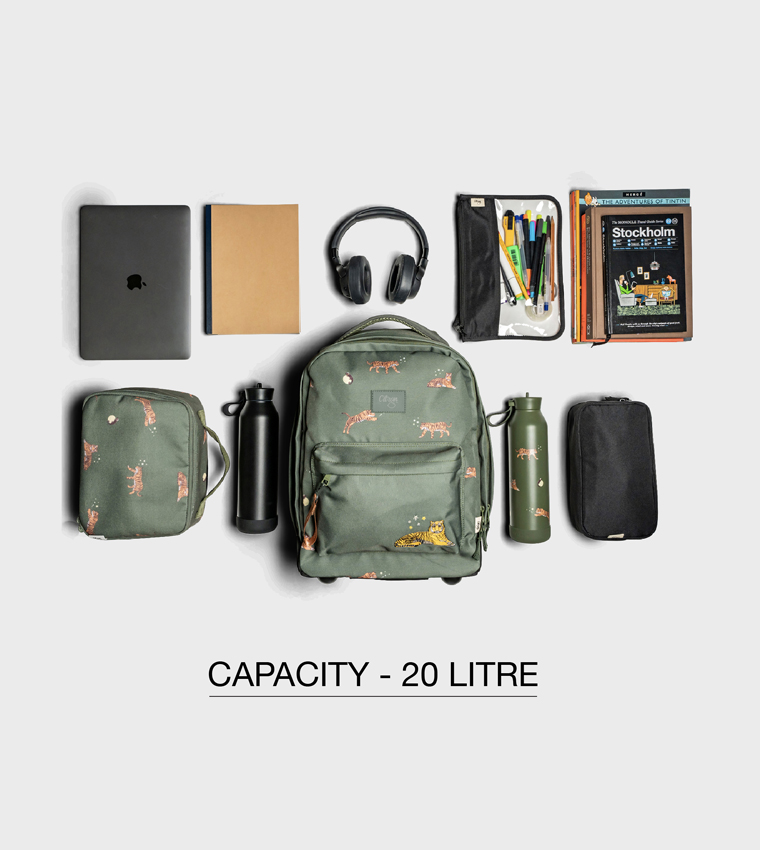 Front Pocket Trolley Bag - Tiger