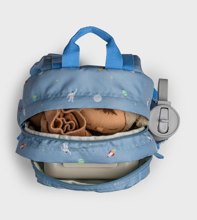 Front Pocket Medium Backpack - Spaceship