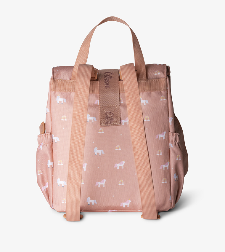 Unicorn Printed Insulated Rollup Lunch Bag