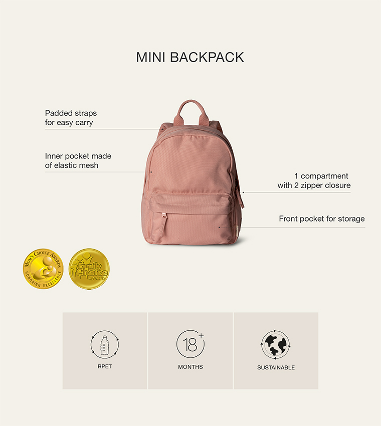 Printed Mini Backpack