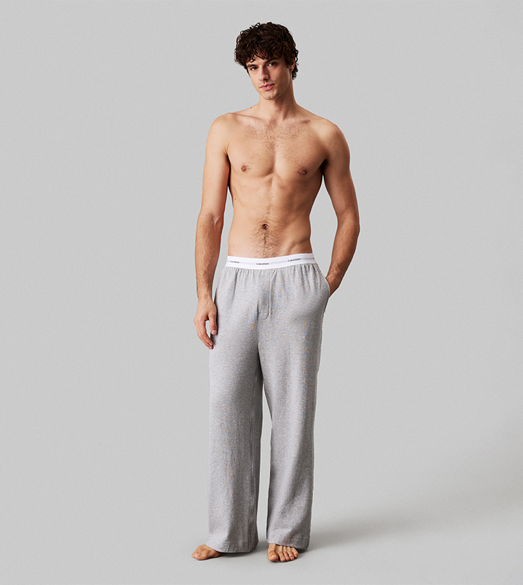Logo Waistband Wide Leg Pyjamas