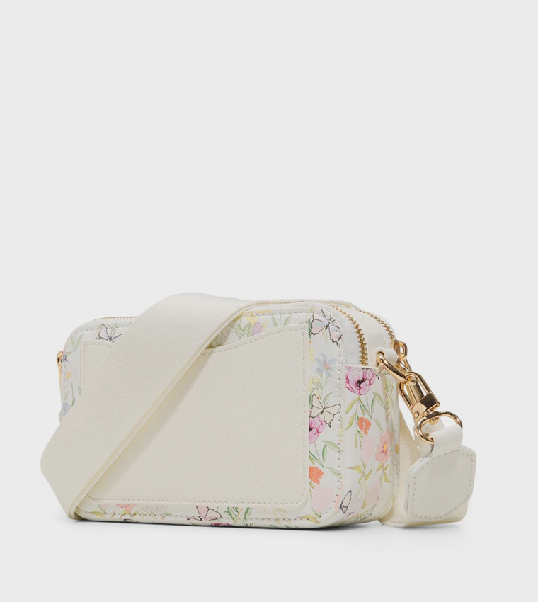 CAMELYA Floral Printed Crossbody Bag