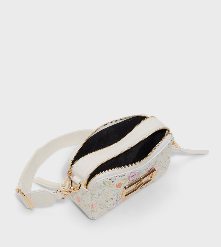 CAMELYA Floral Printed Crossbody Bag