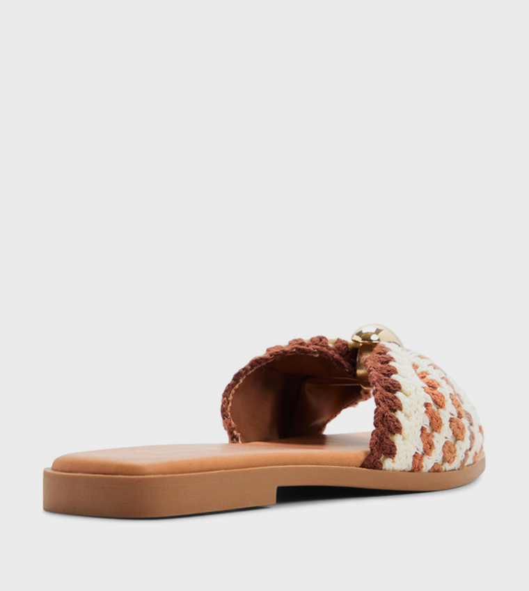 كول ات سبرنج  الصنادل المسطحة - بني  Flat Sandals