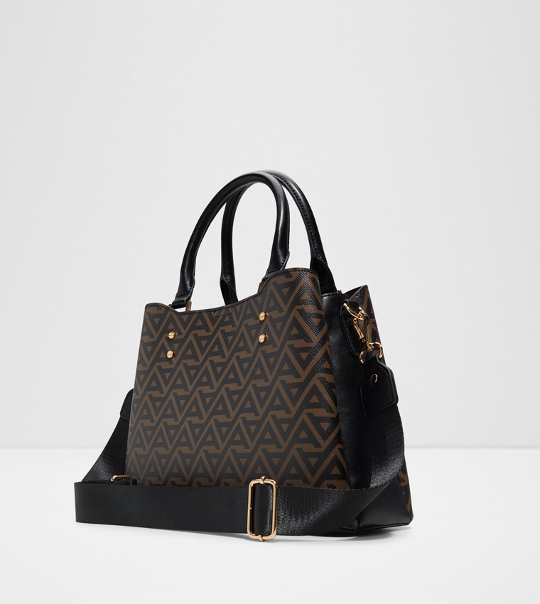 CARAEVER Monogram Satchel Bag