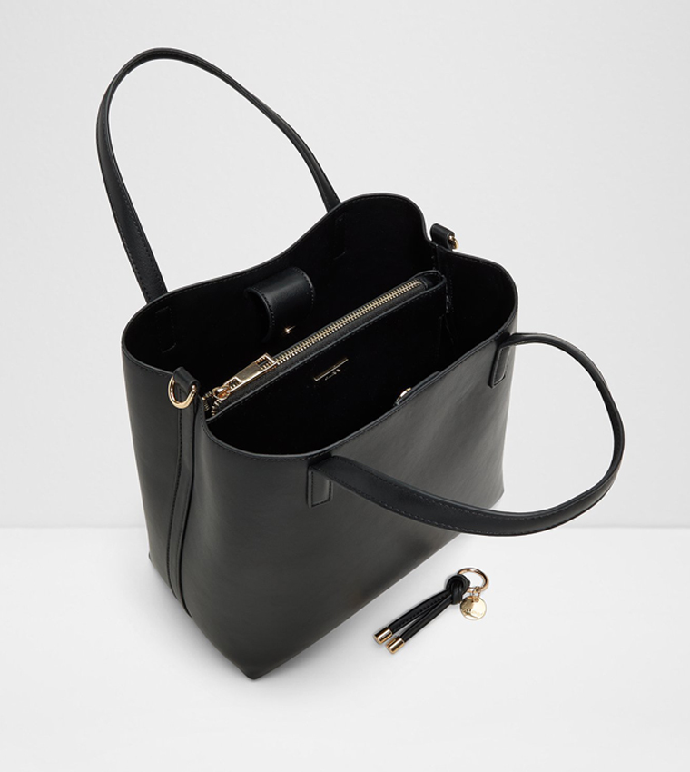 CARAFE Tassel Detail Satchel Bag