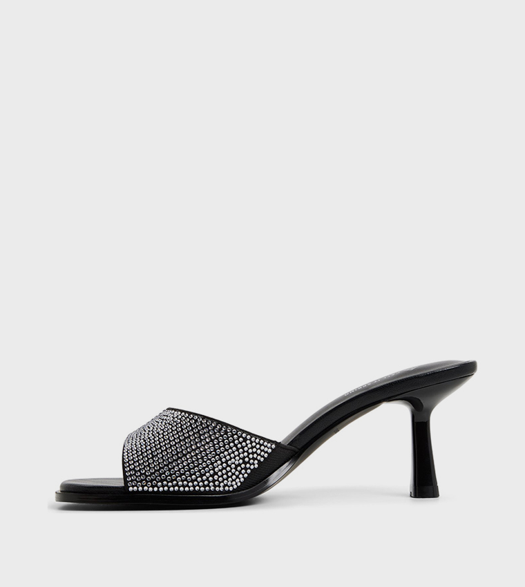 CASSIEE Embellished Heeled Sandals